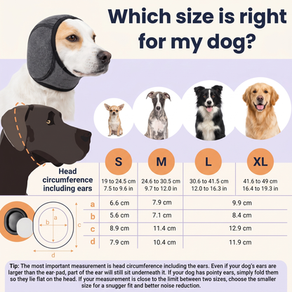 Peace wrap - Noise reduction for your dog