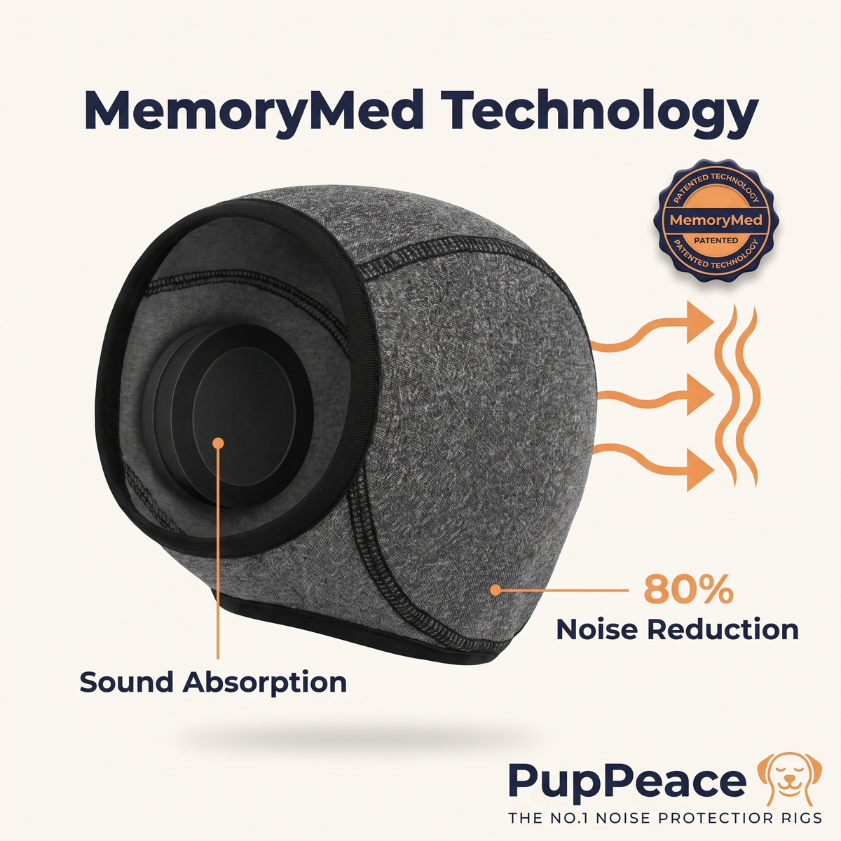 Peace wrap - Noise reduction for your dog